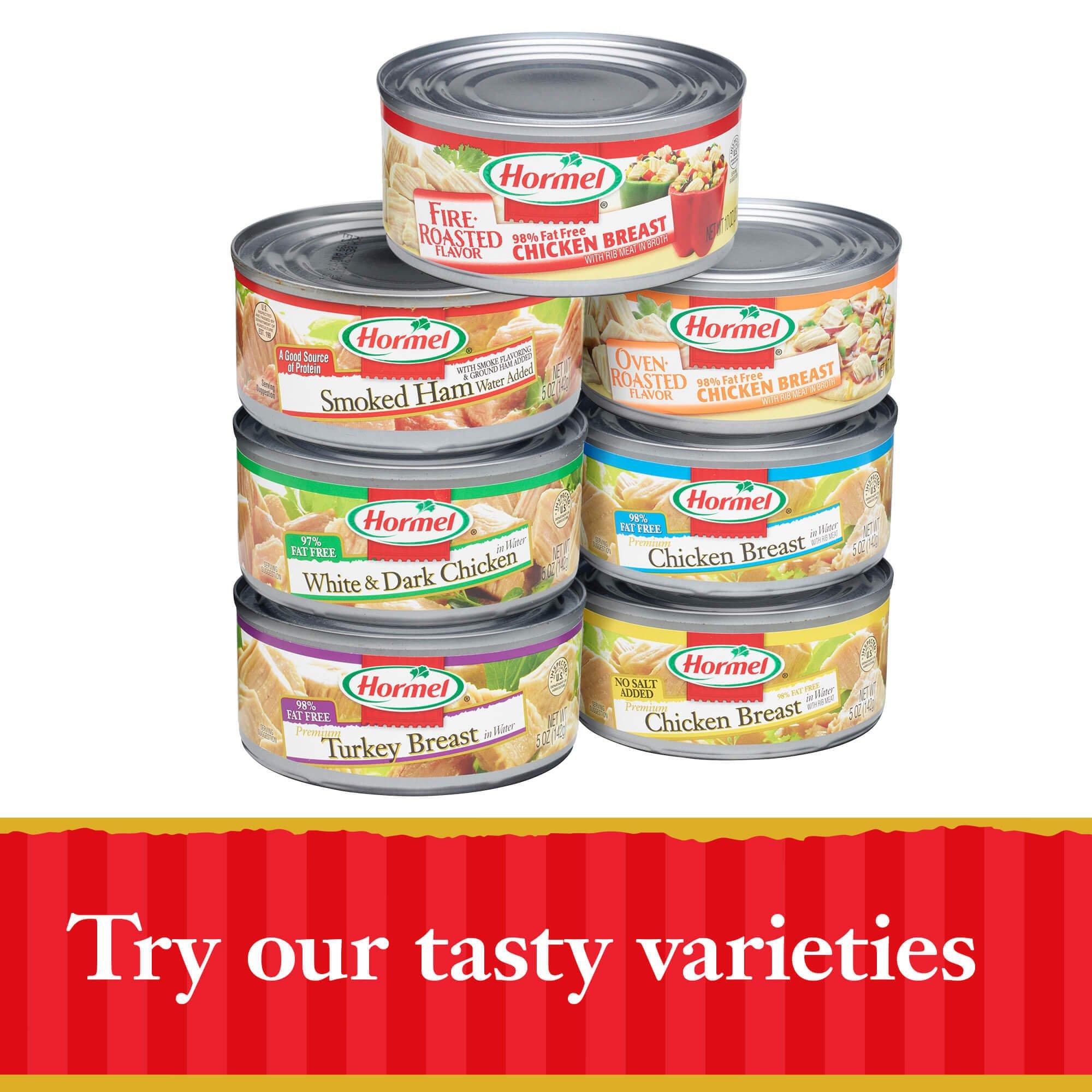 Hormel Hormel Canned White and Dark Chunk Chicken, 5 Ounce (Pack of 12)