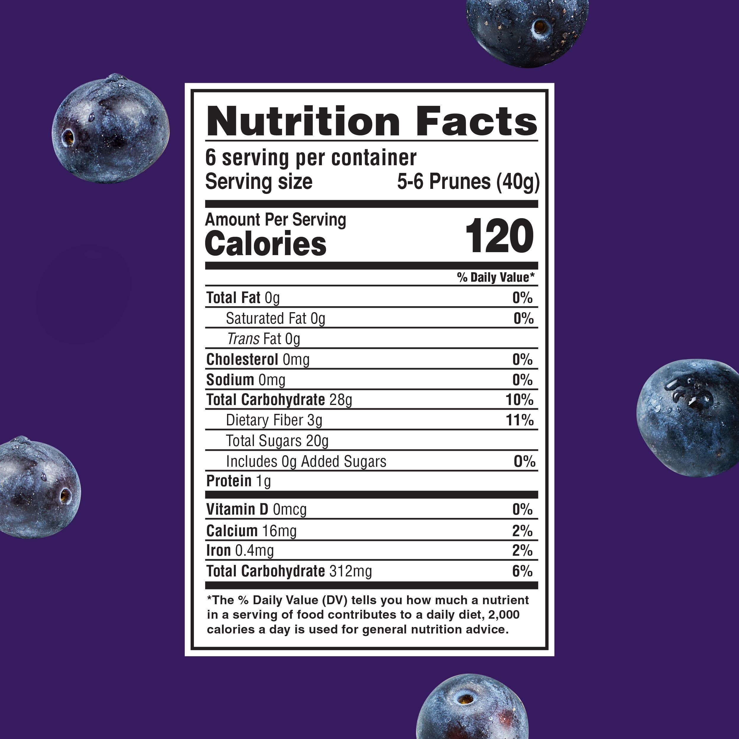 Looney Pruney Looney Pruney Smalls Fruit Snacks | Naturally Sweet Bite-Sized Prunes | Organic Fruit Snack Packs For Kids & Adults | Vegan Food With No Added Sugar & Preservatives | Kosher | 9 oz. (Pack of 6)