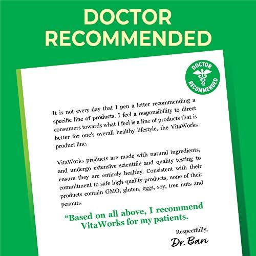 VitaWorks VitaWorks Kids Vitamin D 1000 IU Chewable Tablets - Tasty Natural Orange Flavor - Vegan, GMO-Free, Gluten Free, Nut Free Vitamins - Dietary Supplement for Immune Support - for Children - 120 Chewables