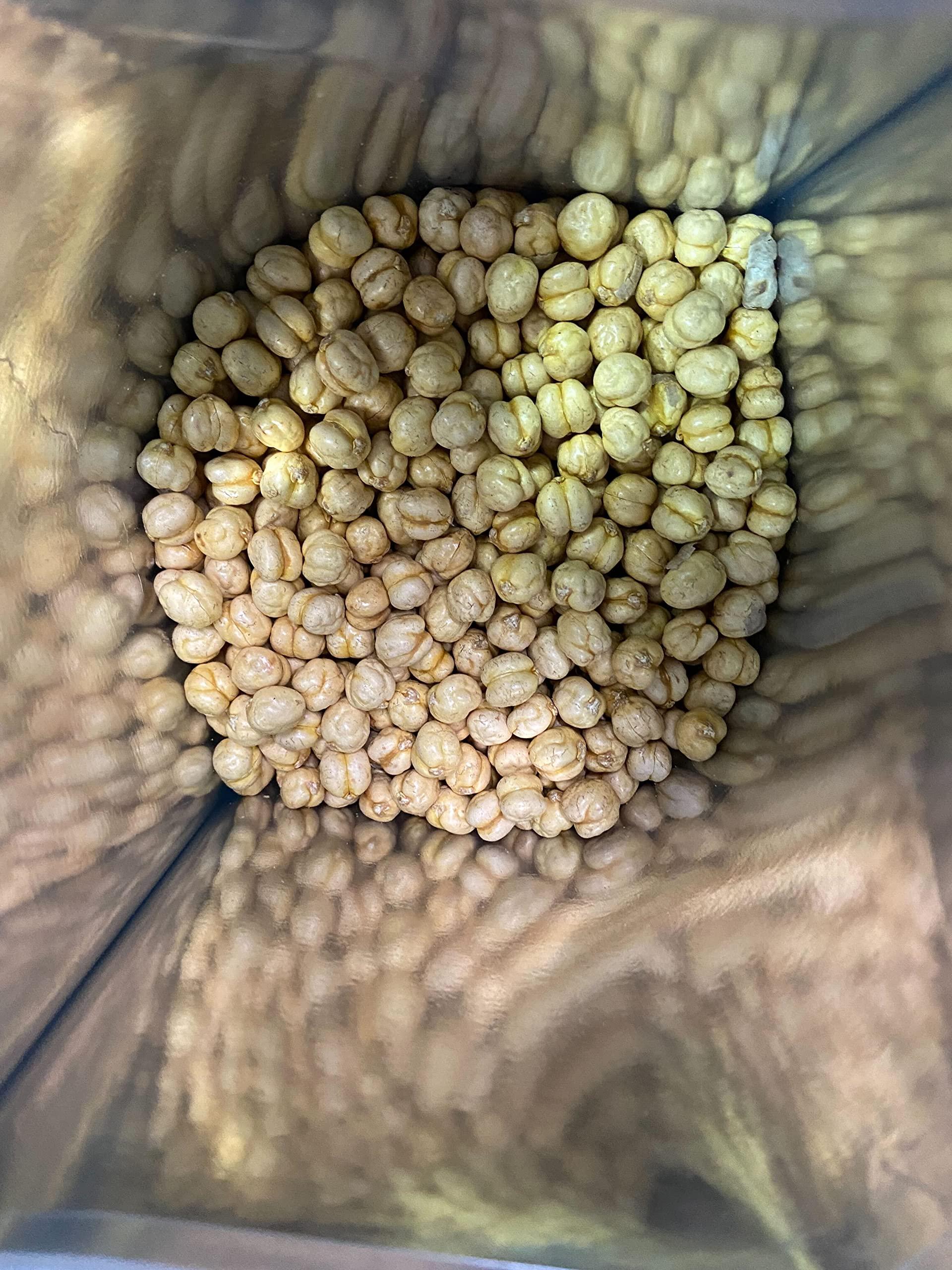 aimnaturals Organic Roasted Chickpeas 2 LB- 100% USDA Organic Certified Healthy Snack, Lightly Roasted, No Oil, No Salt, No GMO & Gluten Free Product of Turkey