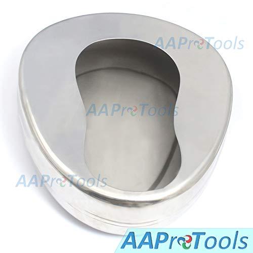 AAProTools AAProTools Bedpan for Adults - Heavy Duty Stainless Steel, Smooth, Contoured Bedpan
