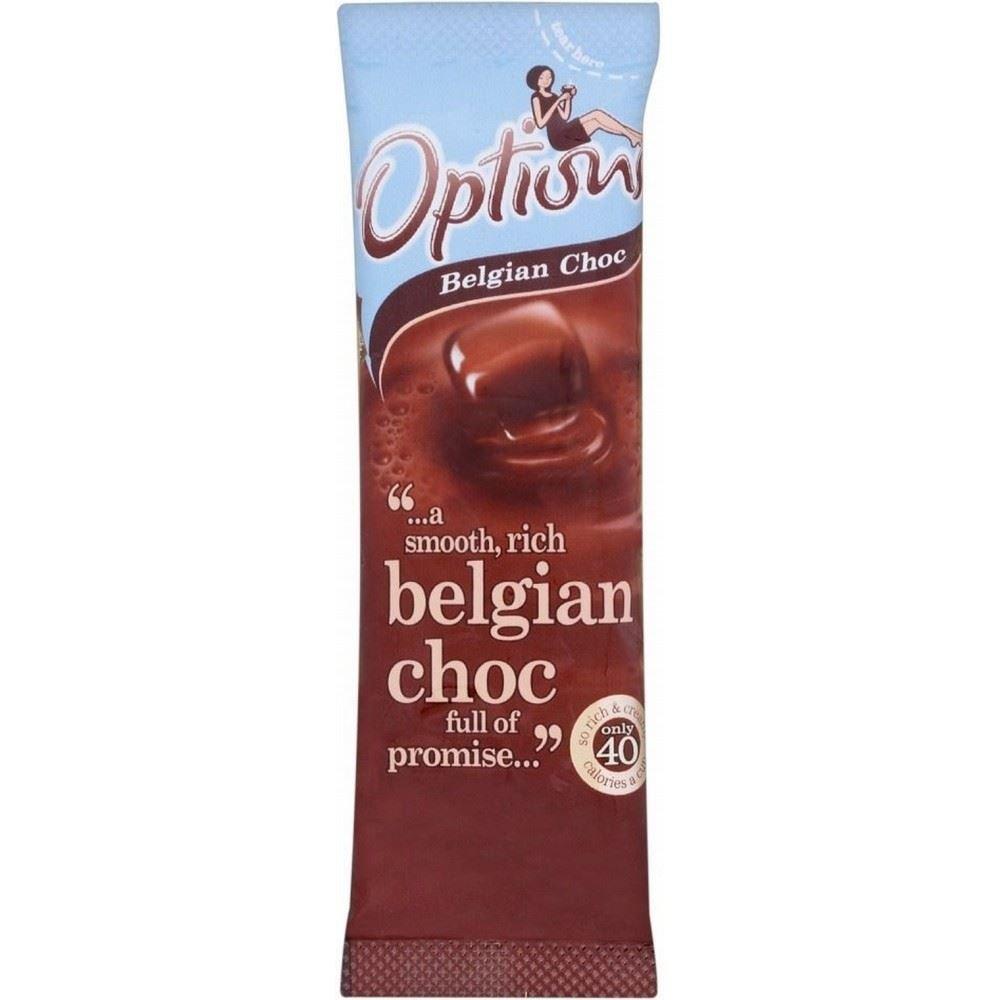 Options Options Belgian Chocolate Instant Hot Chocolate Drink (11g) - Pack of 2