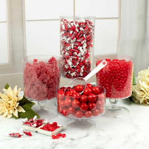 Just Candy Red Value Size Candy Buffet - (Approx. 7.3 lbs)