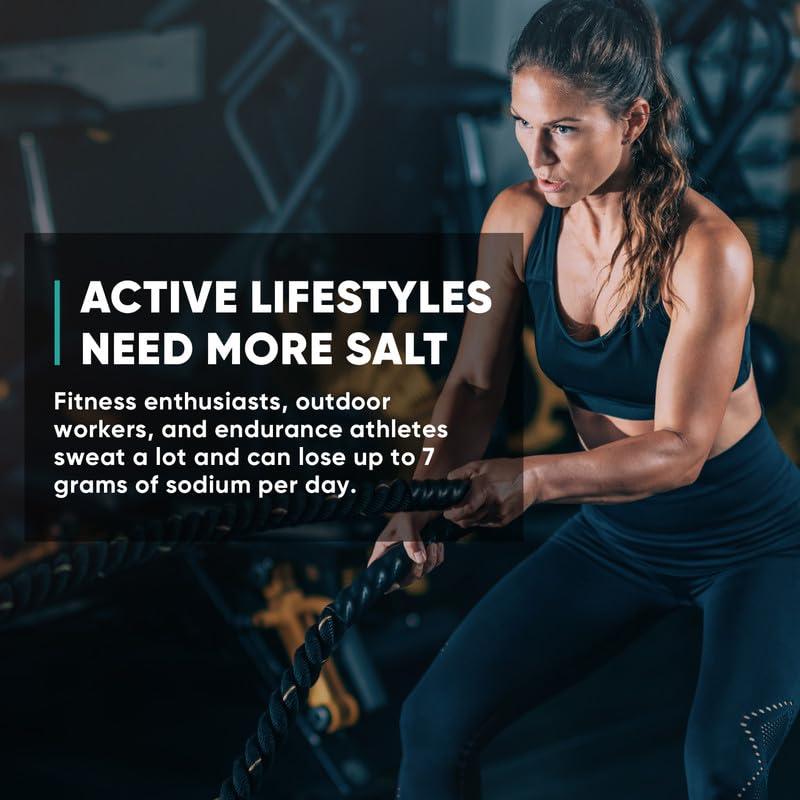 Venture Pal Venture Pal High Sodium Sugar Free Electrolytes Powder Packet - Hydration Packets with Sodium, Potassium & Magneisum | Zero Calories | Vegan | Keto & Paleo Friendly Electrolyte Drink Mix | 30 Stick