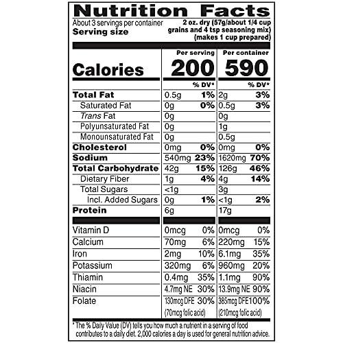 BEN'S ORIGINAL BEN'S ORIGINAL Flavored Long Grain Rice & Wild Rice, Boxed Rice, 6 oz Box (Pack of 12)