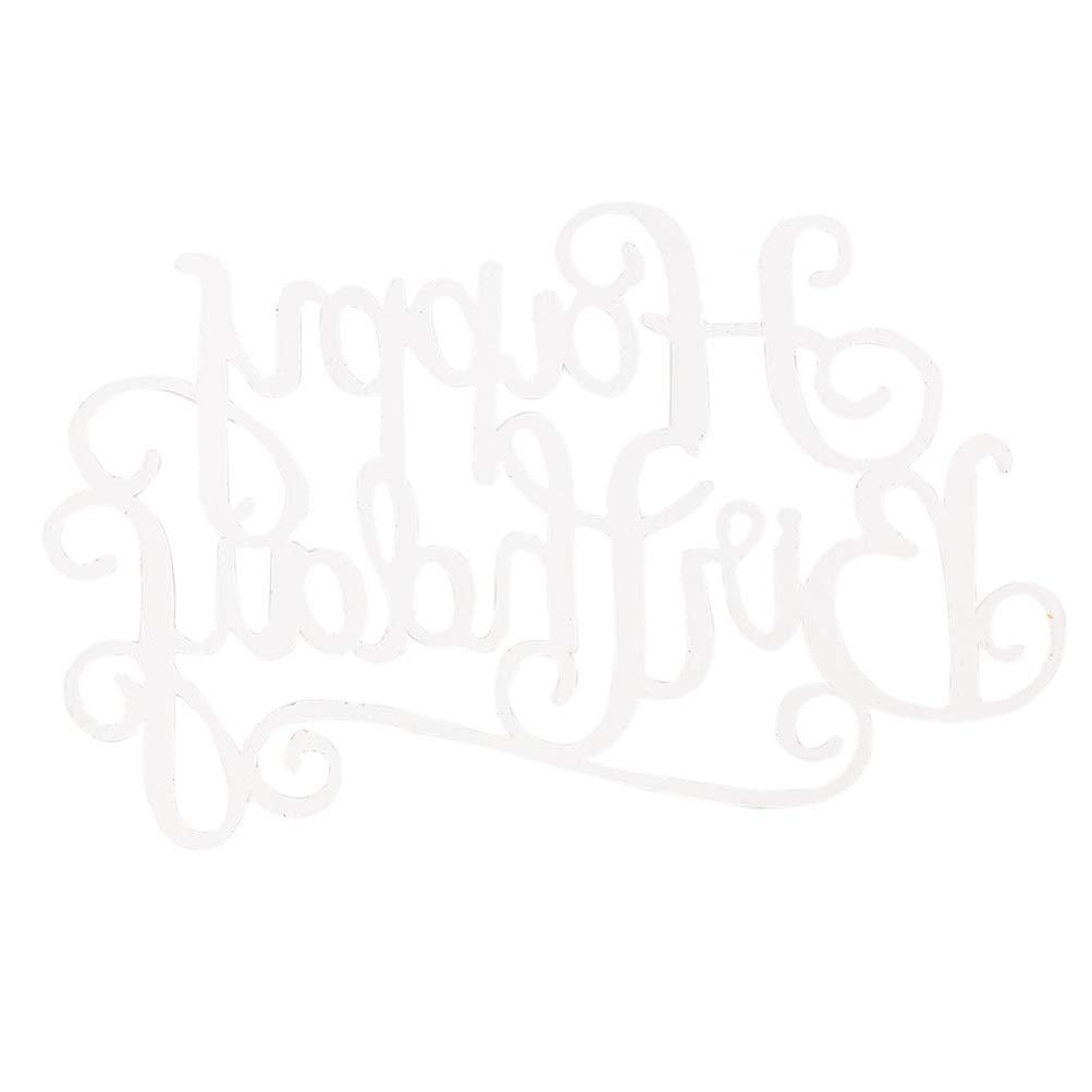 Vinisong Vinisong Personalized Initials Cake Topper Wreath Letter R Cake Topper Wood Monogram Cake Topper Rustic Wedding Cake Topper Birthday Cake Decoration(Design 06,R)