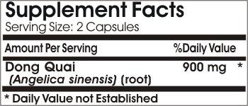 Naturetition Supplements Naturetition Supplements Dong Quai 900mg ~ 100 Capsules - No Additives