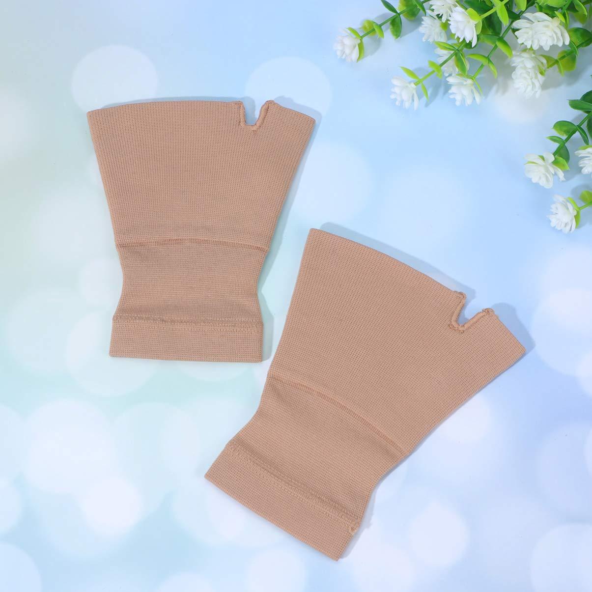 EXCEART EXCEART 2 Pairs Carpal Tunnel Brace Hand Support Tennis Wrist Brace Sport Hand Brace Gym Wrist Brace Night Wrist Sleeve Wrist Strap Trigger Thumb Brace Wrist Protector Compression Gloves