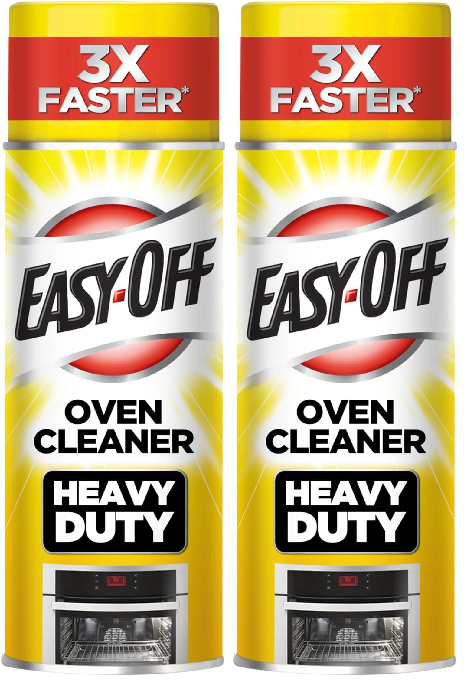 Easy Off Easy Off Heavy Duty Oven Cleaner, Regular Scent 14.5 oz Can (Pack of 2)