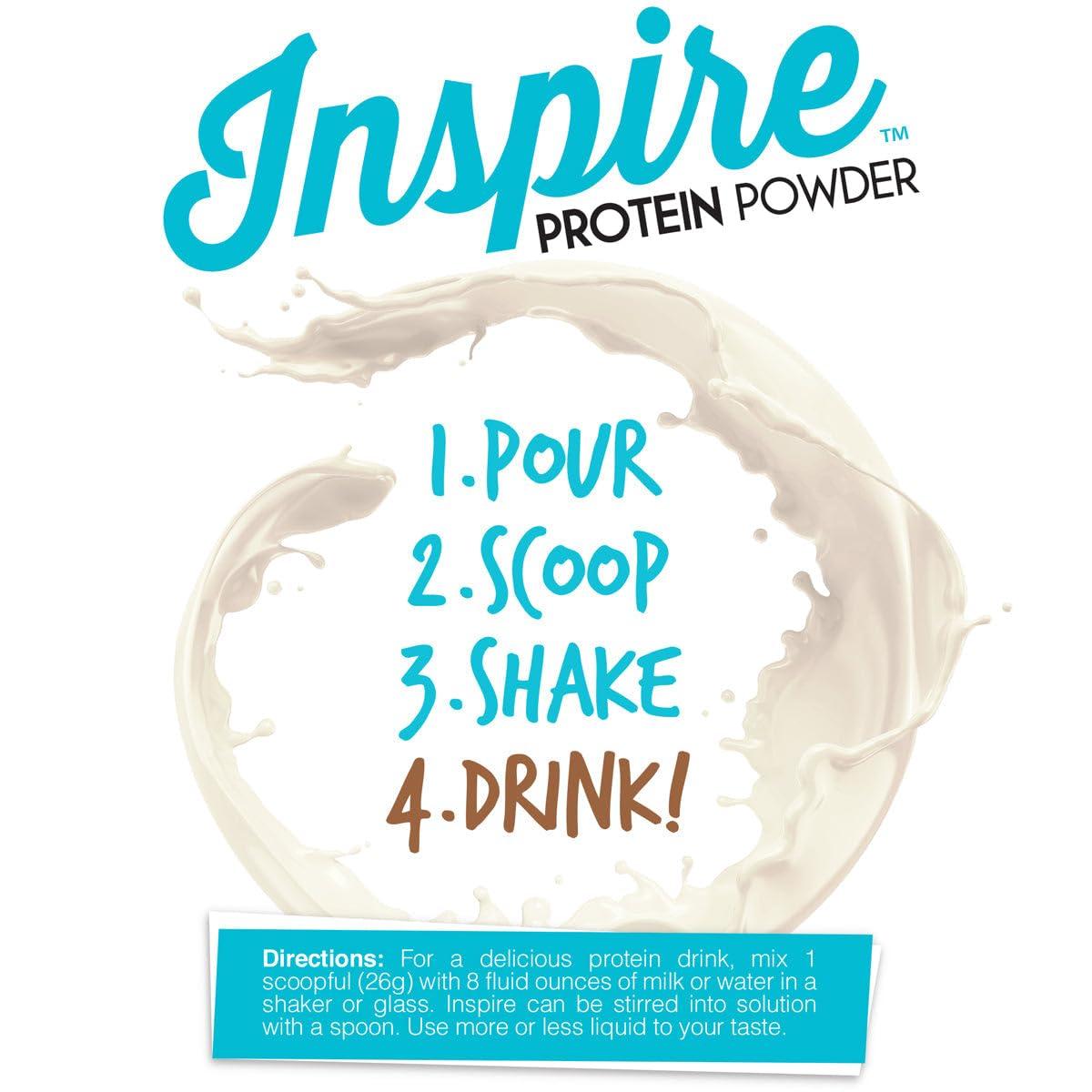 Bariatric Eating Bariatric Eating Inspire Pure Unflavored 20g Whey Protein Isolate Powder (20 Servings)