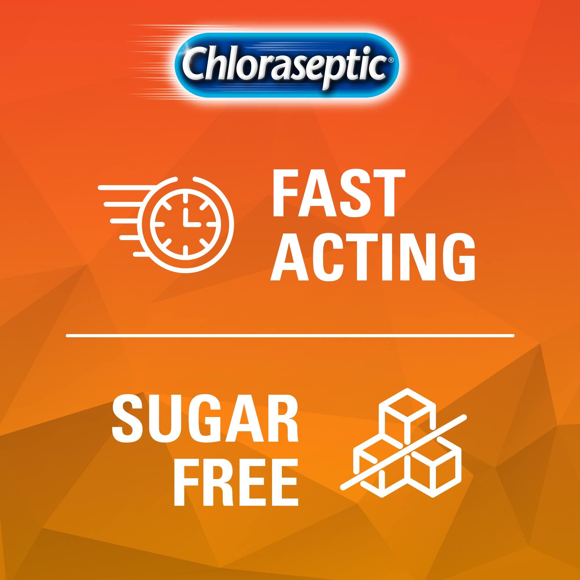 Chloraseptic Chloraseptic Sore Throat Spray, Citrus, 6 fl oz, 1 Bottle (Pack of 2)