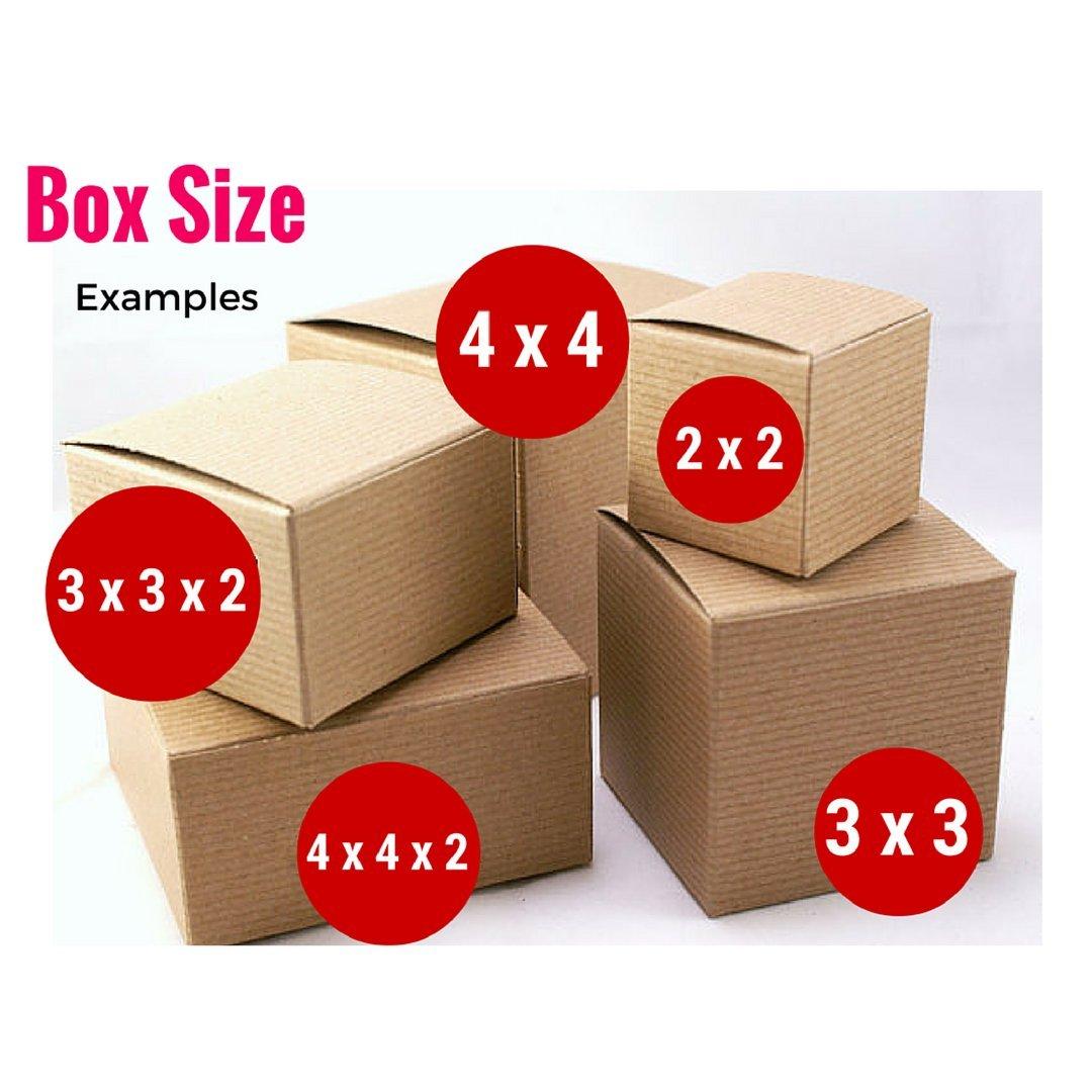 Better Bag & Box Co Gift Boxes - 6 x 6 x 6", Glossy Black (100 Piece Case) (Gloss Black)
