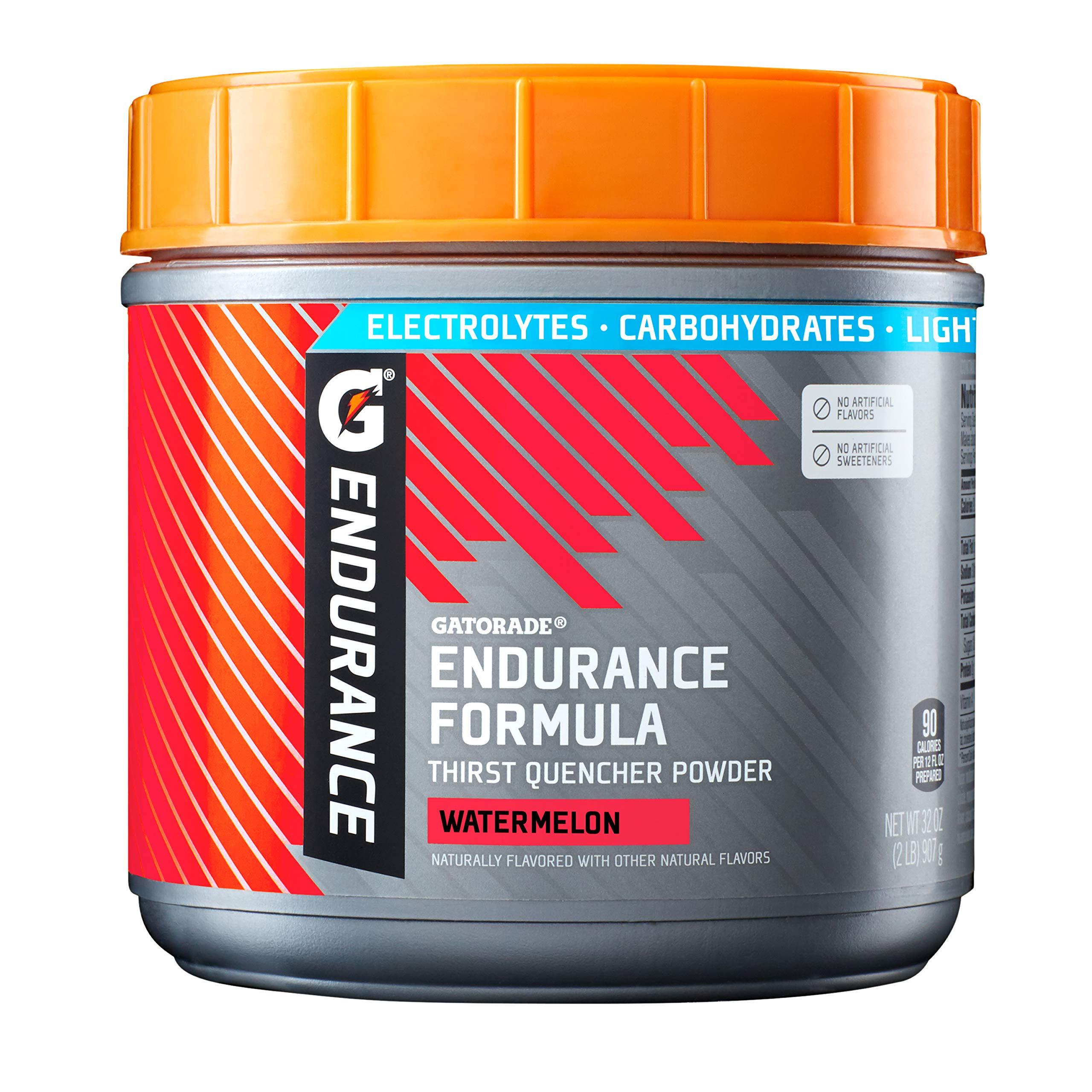 Gatorade Gatorade Endurance Formula Powder, Watermelon, 32 Ounce Thirst Quencher Powder, Frost Glacier Freeze, 76.5 Ounce