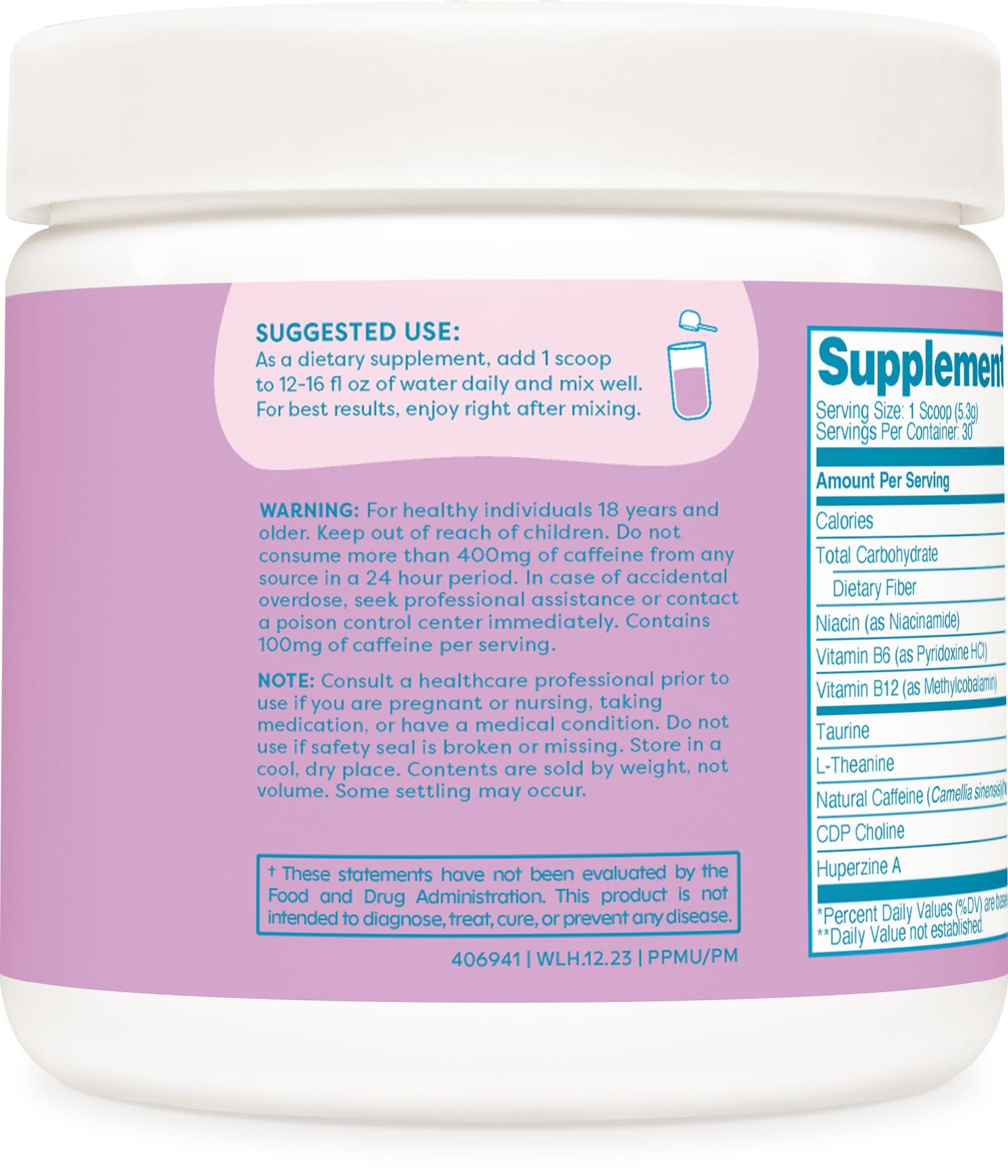 Wellah Wellah Perfect Pick-Me-Up (Mixed Berry) 30 Servings - Energy Boost Drink Mix