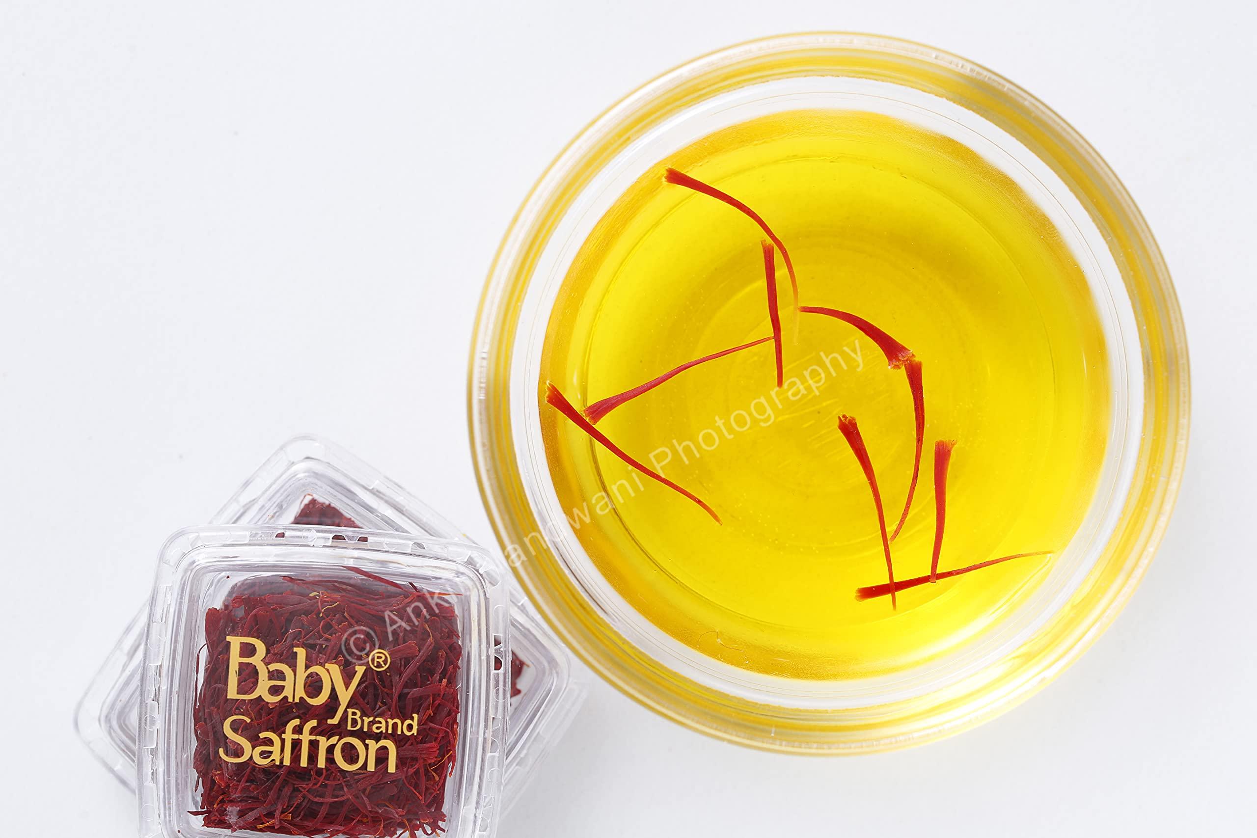 Baby Brand Saffron Baby Brand Saffron Baby Saffron (Kesar) 5G 100% Pure World\'S Finest Saffron