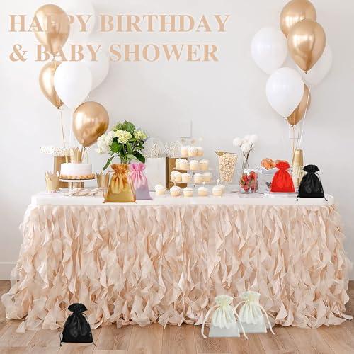 AKLVBL AKLVBL Satin Bags with Drawstring,Multicolored Silk Gift Bags with Drawstring,50 Pieces Small Jewelry Bags Drawstring,Wedding Favor Bags,5X7 Inches Small Drawstring Pouch