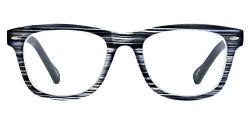 Ducks Unlimited Ducks Unlimited Men's Covert Square Reading Glasses, Blue, 2.5X + 2.5