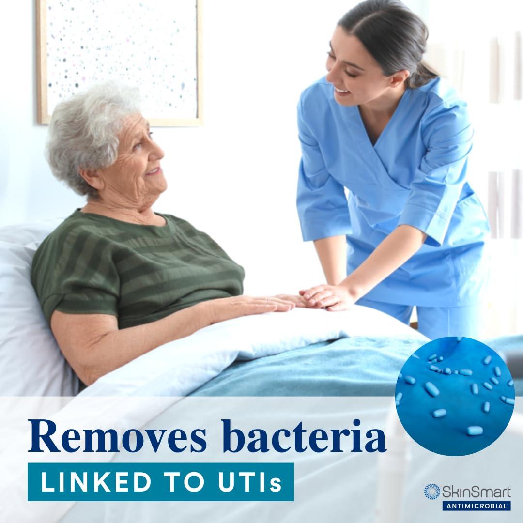 SkinSmart Antimicrobial SkinSmart Antimicrobial Perineal Cleanser, Ideal for Incontinence Care and Postpartum, Removes Bacteria, 8 oz Spray