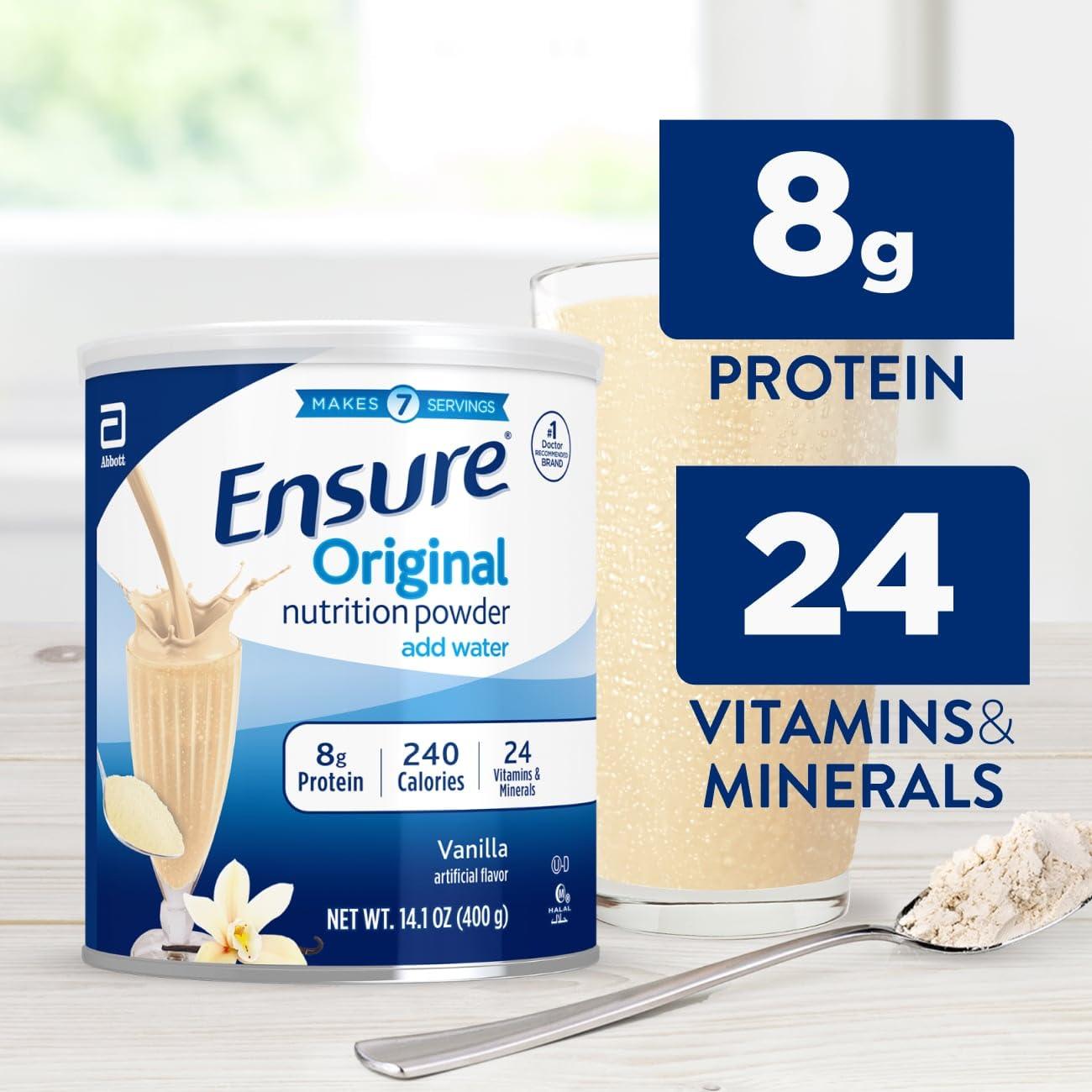 Ensure Ensure Original Vanilla Nutrition Powder 6 Cans