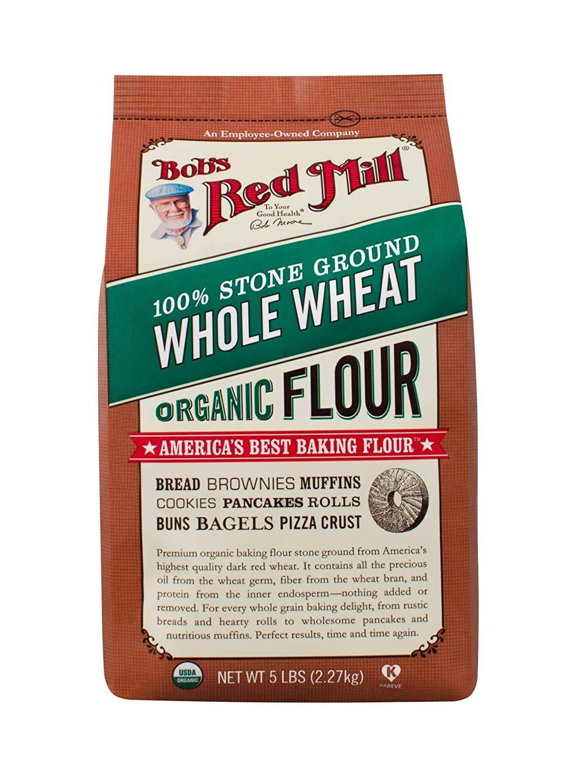 Bob\'s Red Mill Bob\'s Red Mill Whole Wheat Flour - 5 lb - 2 pk