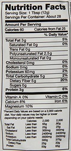 Nutiva Nutiva Organic, non-GMO, Raw, Premium Ground Chia Seeds, 12 Ounce