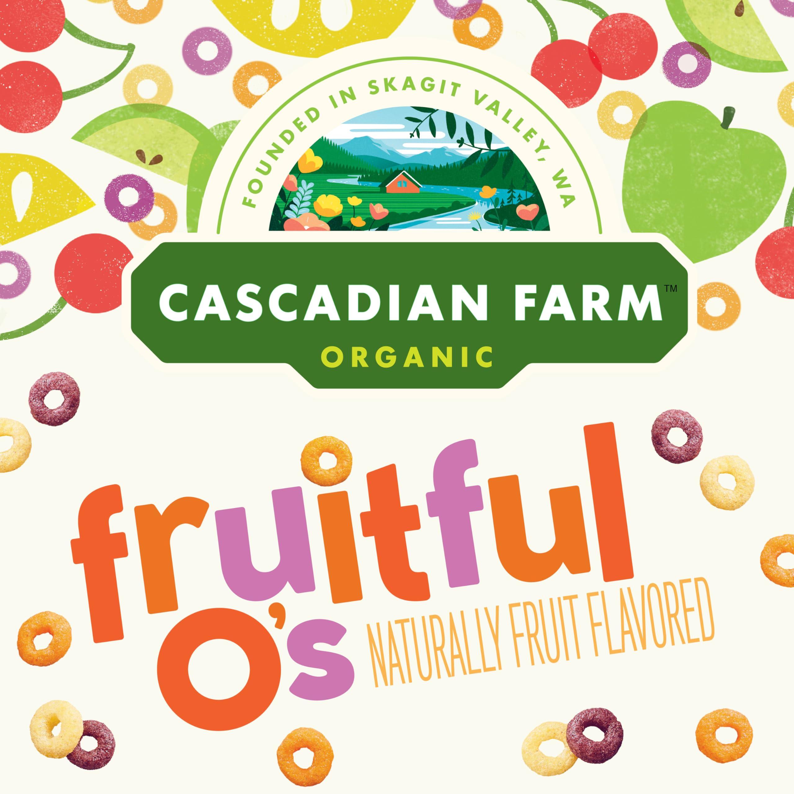 Cascadian Farm Cascadian Farm Organic Fruitful O\'s Breakfast Cereal, Gluten Free, Made With Whole Grain, 10.2 oz