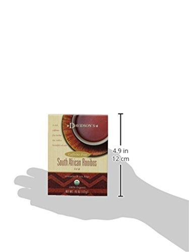Davidson's Davidson\'s Organics, South African Rooibos, 8-count Tea Bags, Pack of 12