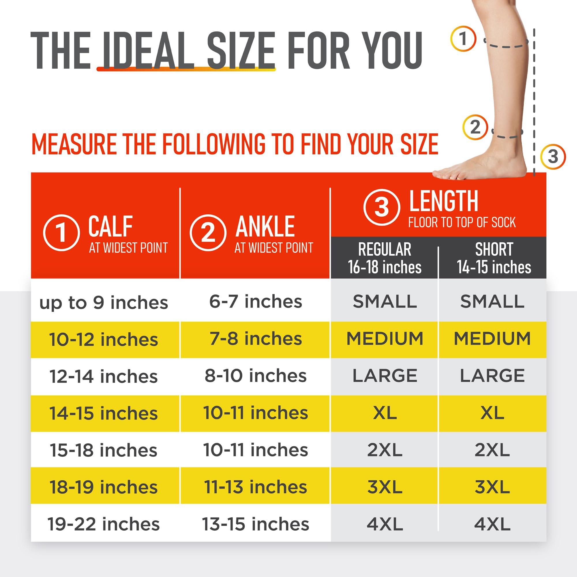 Lemon Hero Short Zipper Compression Socks for Women and Men Open Toe 15-20 mmhg Medical Zippered with Zip Guard Skin Protection (3XL, Biege)