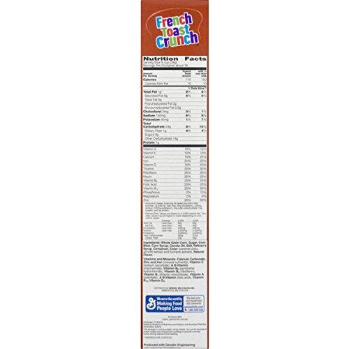 French Toast Crunch French Toast Crunch Cereal Family Size Box, 19 oz.
