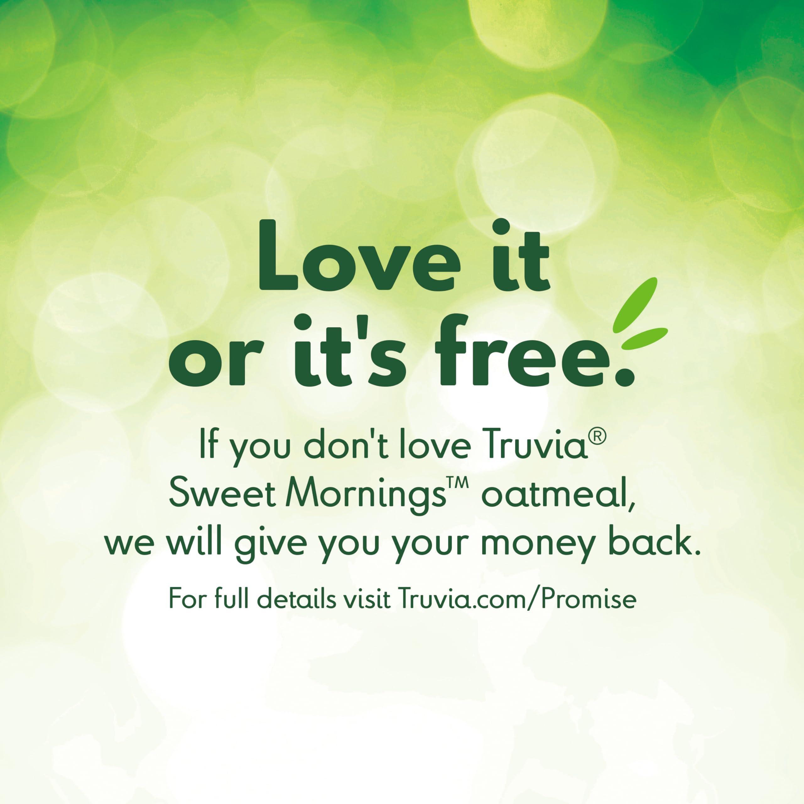 Truvia Truvia Sweet Mornings Original Instant Rolled Oat Oatmeal Packets, 12 G Protein, No Sugar Added (6 packets)