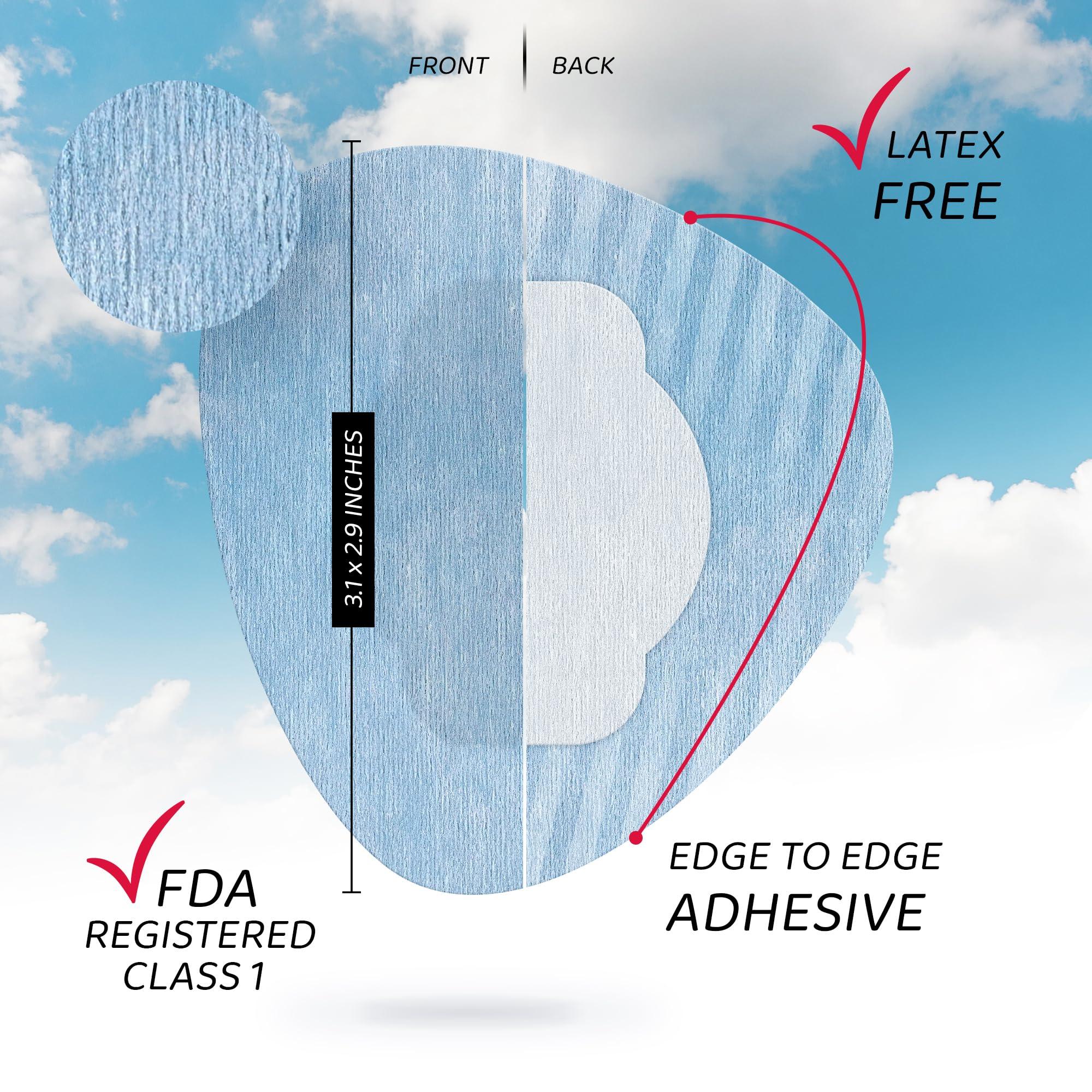 NOT JUST A PATCH Not Just A Patch Freestyle Libre 2 Covers (20 Pack) - Thin, Strong and Light, Ultra-Long 14 Day Adhesion - Durable Lingo CGM & Libre 2 Sensor & Protector Patches - Air Libre 2 Multicolor