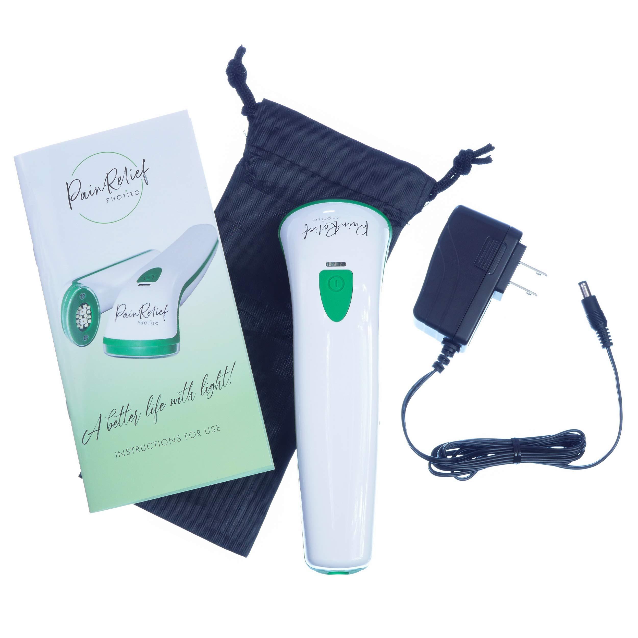 Photizo Photizo Light Therapy Device with Red (635 nM) and Infrared (850 nM) Light + Deep Penetrating, Powerful Frequencies | FDA Cleared Advanced Medical Grade Technology for Incredible Results