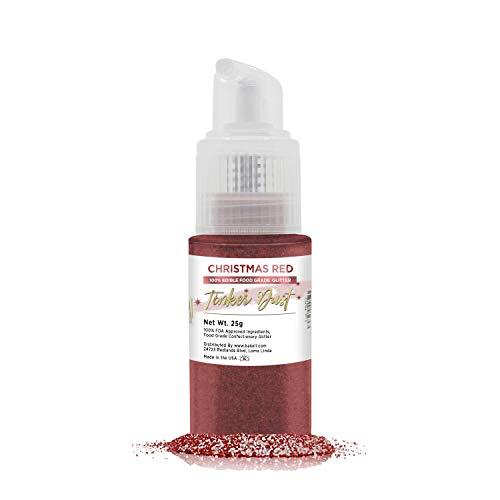 Bakell BAKELL Edible Tinker Dust Pump & Paint 4 PC Christmas Combo Pack A (25 Gram Pump) | TINKER DUST Edible Powder | KOSHER Certified Paint, Powder & Dust | 100% Edible & Food Grade | Cakes, Drinks, Vegan