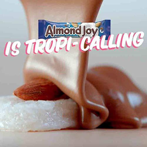 HERSHEY'S Almond Joy Coconut and Chocolate Snack Size Candy Bars Individually Wrapped Bag, 11.3 Oz