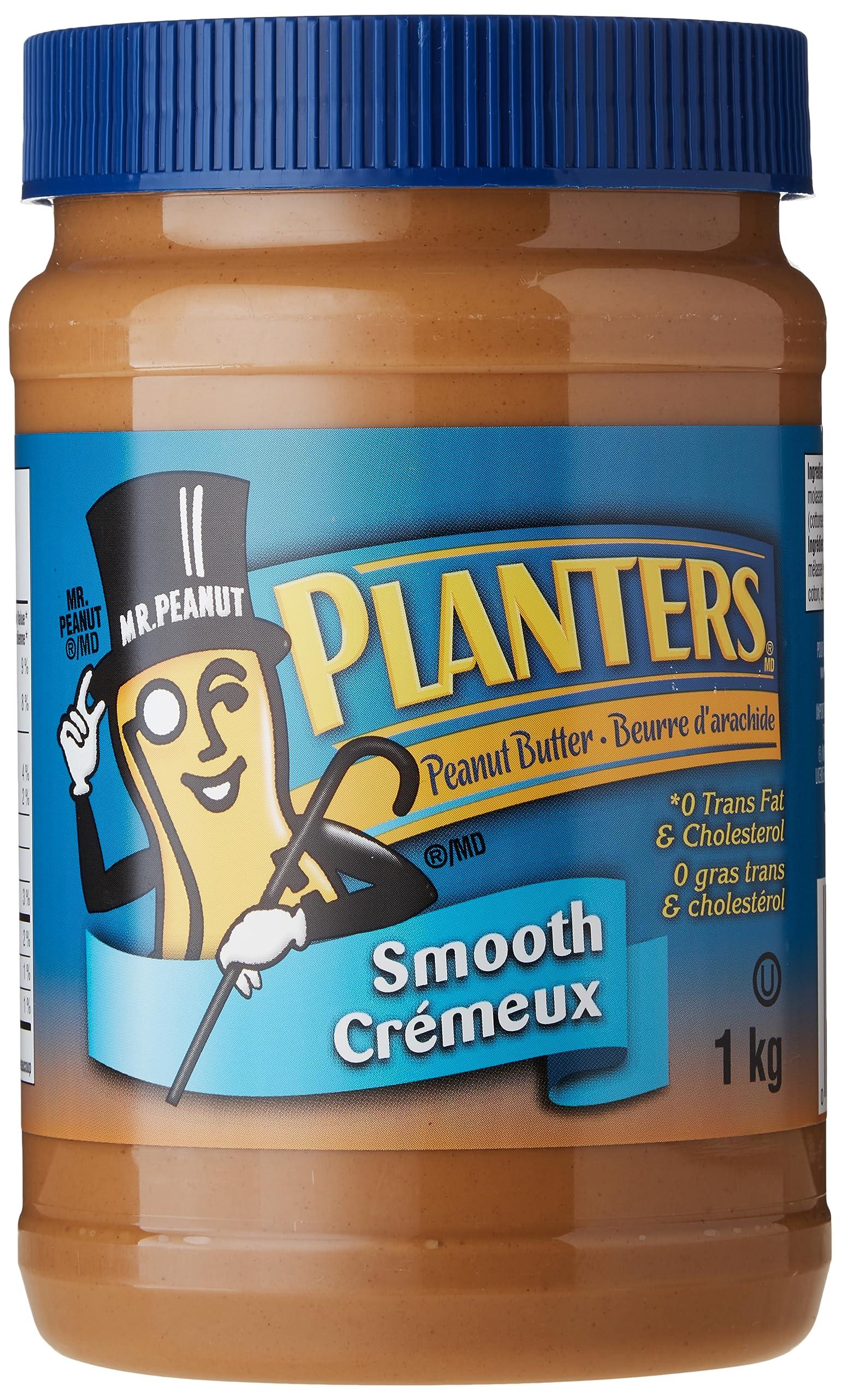 Planters Planters, Smooth Peanut Butter, 1kg/35.3 oz., {Imported from Canada}