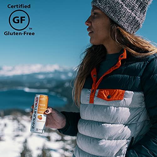 LIFEAID LIFEAID Wellness Blend With Echinacea Zinc Astragalus Vitamin C Only 45 Calories 100 Clean Vegan GlutenFree No Artificial Flavors Sodium or Caffeine cans Can, IMMUNITYAID, 12 Fl Oz