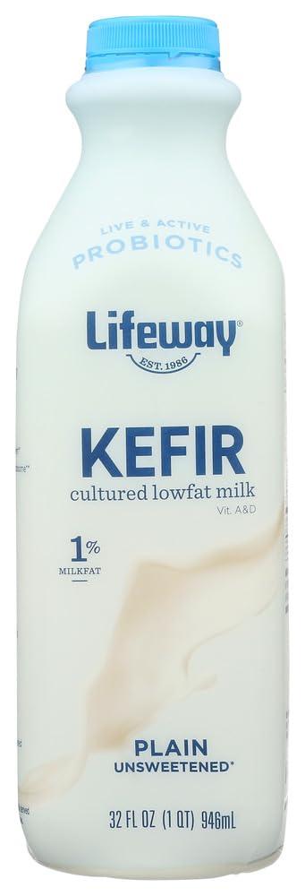 Lifeway Lifeway Probiotic Low Fat Plain Kefir, 32 Ounce
