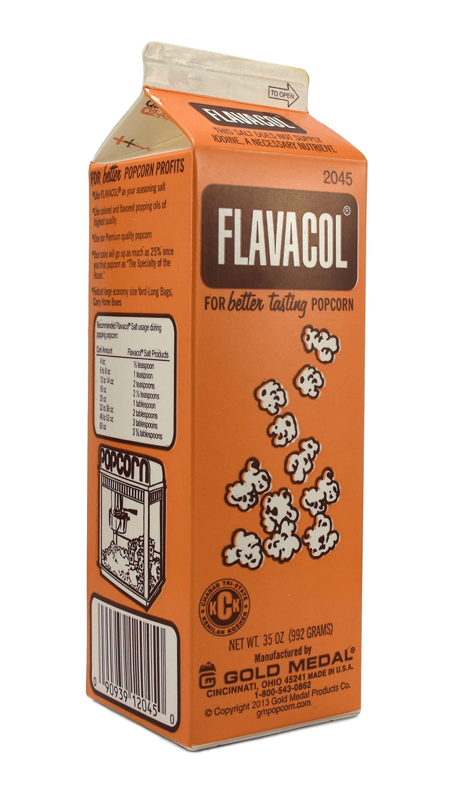 Gold Medal Gold Medal Products 2045 Flavacol Seasoning Popcorn Salt 35 OZ(Pack of 2)