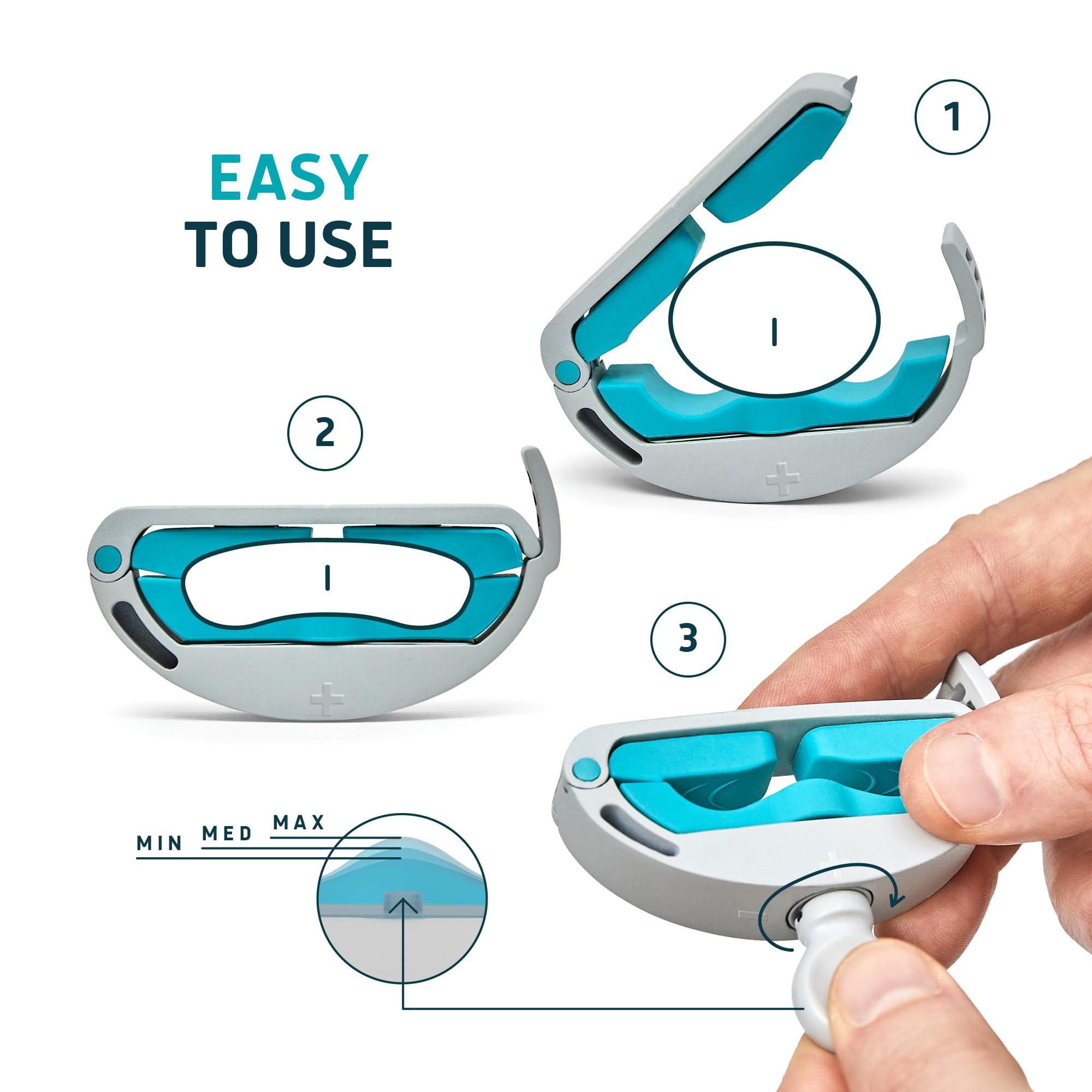 Lunderg Versa Clamp by Lunderg - Comfortable Urinary Incontinence Clamp with Adjustable Size & Travel Bag - Mens Incontinence Products