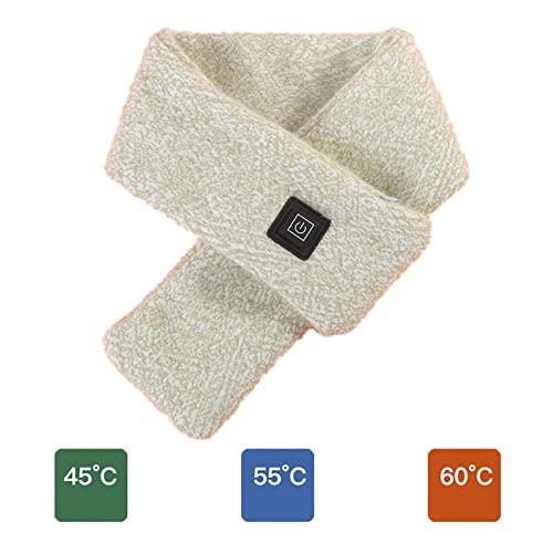 JURANMO Heated Scarf for Women Rechargeable Neck Heating Pad Electric Heated Neck Wrap Thermal Neck Brace for Relief