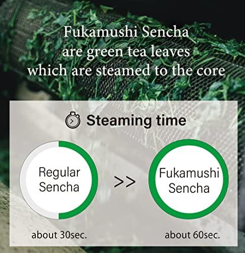 Japanese Tea KIMIKURA Premium Fukamushicha Sencha Green Tea 2.5gx50Teabags for cup from Kakegawa, JAPAN | IORI by KIMIKURA | Japanese Tea KIMIKURA