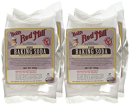 Bob\'s Red Mill Bob\'s Red Mill Gluten Free Baking Soda 450 g (Pack of 4)