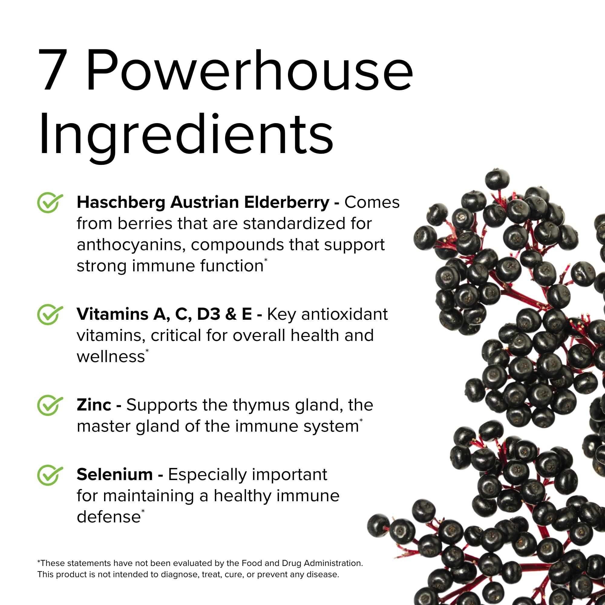 Terry Naturally Terry Naturally ViraPro - Supplement with Herbal Blend for Immune Support - Supplement with Elderberry, Zinc & Selenium - Support Immune Response - 60 Tablets (2 Pack)