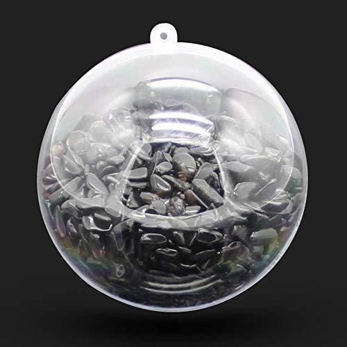 Orientrea Orientrea 1.1lb Natural Crushed Obsidian Crystal Tumbled Chips-Healing Crystals Chips Bulk, Crushed Crystal Gemstones for Crafts, Beautiful Package for Gift (Obsidian)