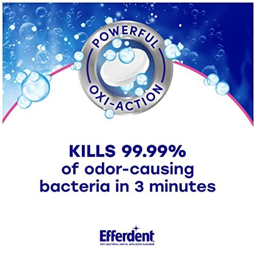 efferdent Efferdent Retainer Cleaning Tablets, Denture Cleanser Tablets for Dental Appliances, Complete Clean, 126 Tablets
