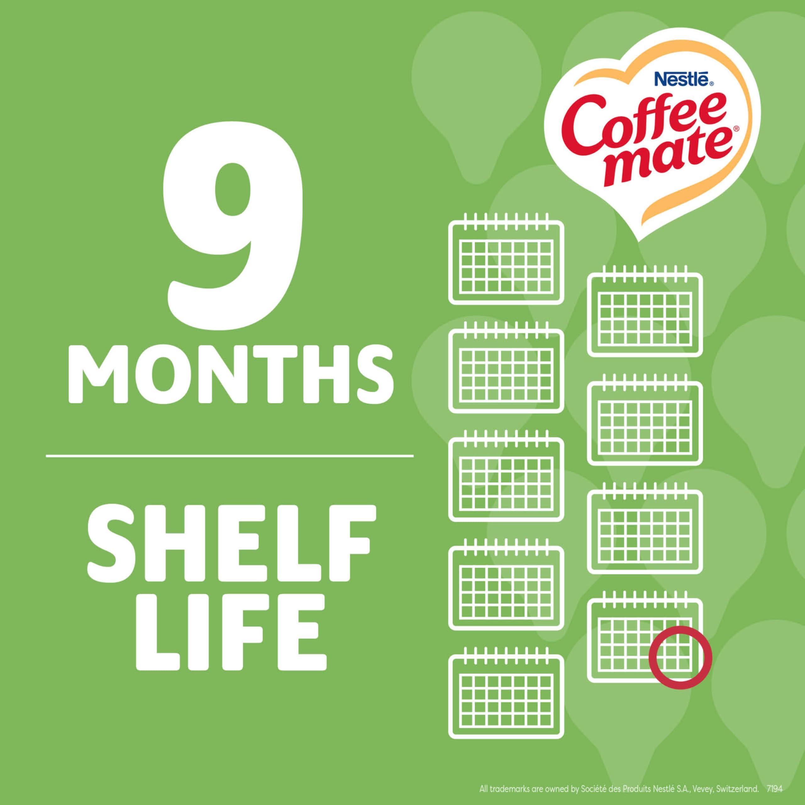 Nestle Coffee mate Nestle Coffee mate Coffee Creamer, Irish Creme, Liquid Creamer Singles, Non Dairy, No Refrigeration, 0.375 fl oz Tubs (Pack of 200)