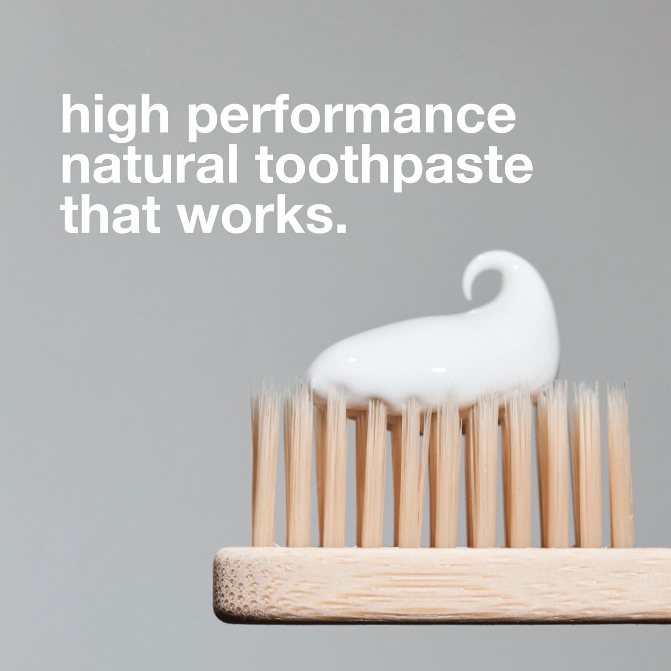 Davids Davids Fluoride Free Toothpaste, Teeth Whitening, Antiplaque, SLS (Sulfate) Free, Promotes Enamel Health, Mouth & Gum Detox, EWG Verified, Natural Herbal Citrus Mint, 5.25oz