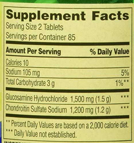 Spring Valley Spring Valley - Glucosamine Chondroitin, Triple Strength, 340 Tablets, Twin Pack
