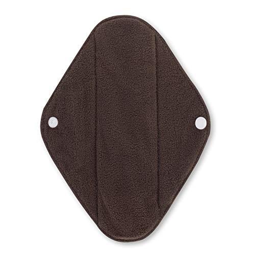 Teamoy Teamoy 10pcs Cloth Panty Liners, Reusable Sanitary Pads with Wet Bag, Washable Cloth Menstrual Pads with Charcoal Absorbency Layers (Lemon Series, 3pcsx7.9"+ 4pcsx10"+ 3pcsx11.6")