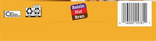 Raisin Nut Bran Raisin Nut Bran Cereal, High Fiber Cereal Made with Whole Grain, 20.8 oz (Pack of 4)